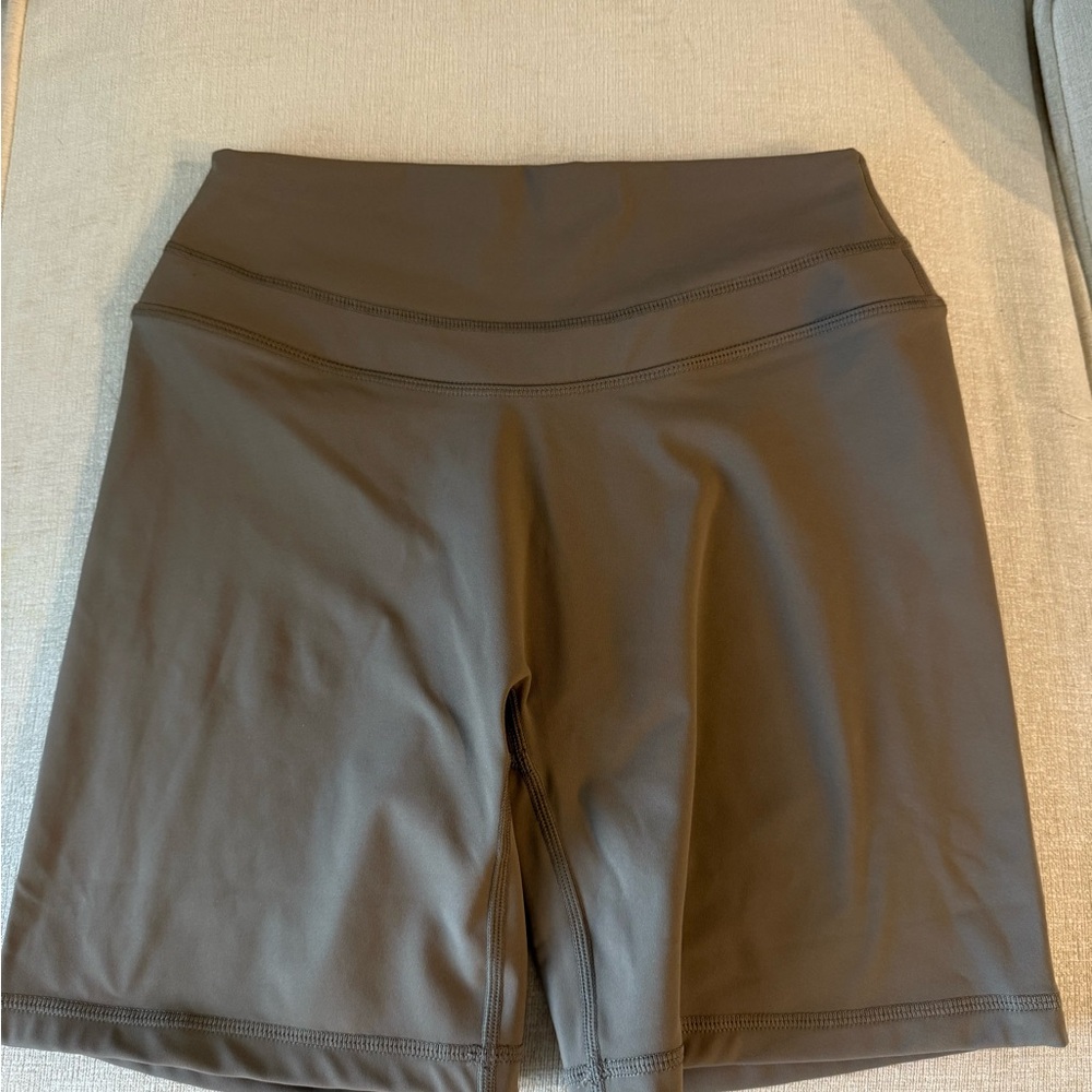 Oner Active Brown Bike Shorts Stretchy Performance Fit